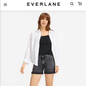 Everlane denim shorts